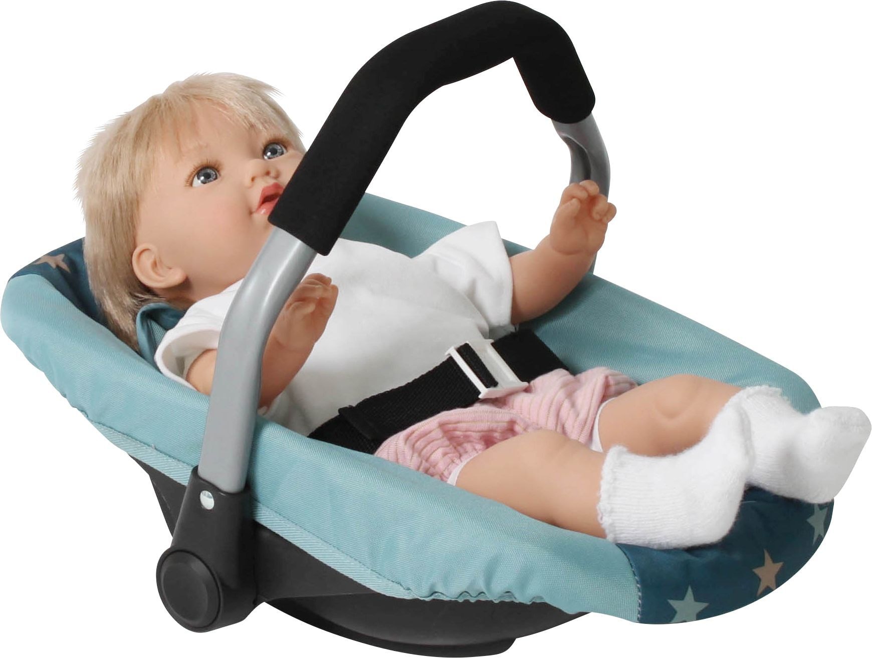 Puppe - Sieglinde Bayer - Puppen-Autositz - Modell SIEGLINDE 708-18 Produktbild fuer Online-Shop