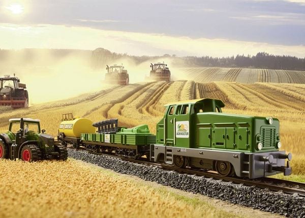 Natur, Draußen, Auf dem Land, Ernte, Zug