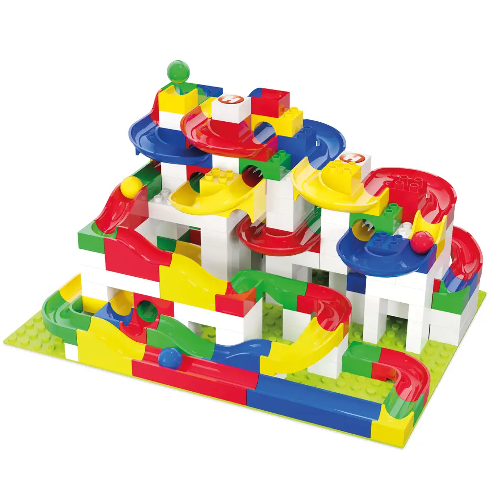 HUBELINO Kugelbahn Baukasten maxi (213-teilig) HUBELINO Kugelbahn Baukasten maxi (213-teilig)