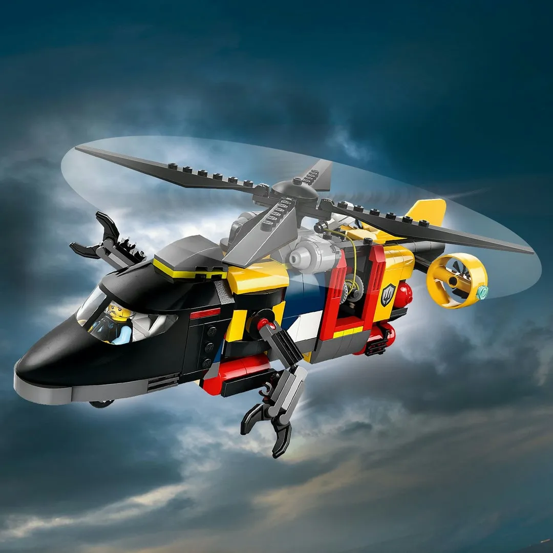 LEGO® City 60462 Kombinationsset mit Hubschrauber, Löschauto und U-Boot