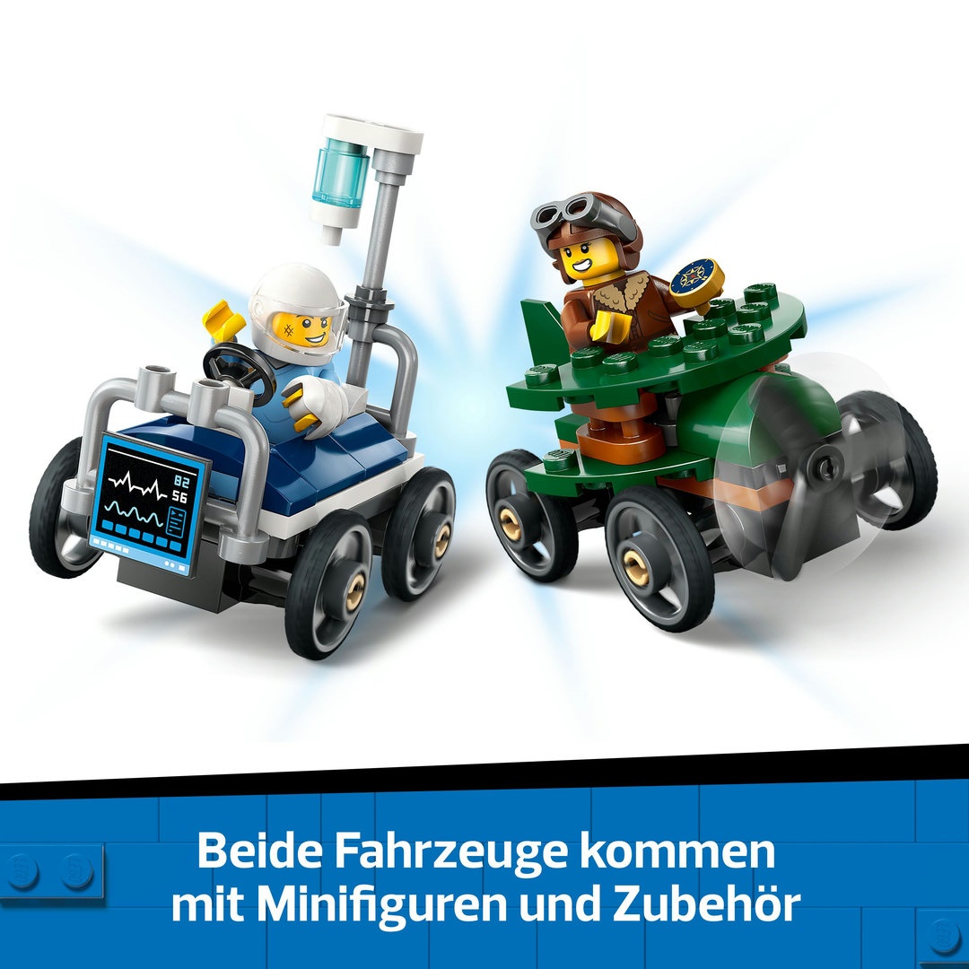 LEGO® City 60459 Flugzeug vs. Krankenhausbett