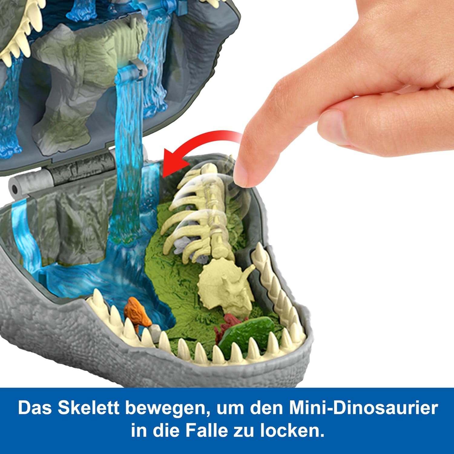 Jurassic World™ Micro Compact T-Rex Schuhwerk, Schuh, Sneaker, Essen, Eiscreme