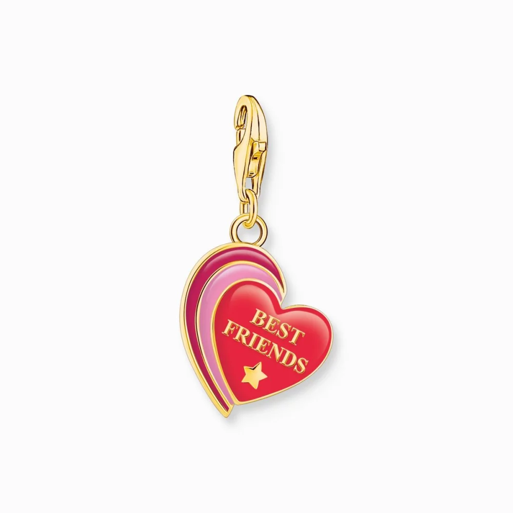 Thomas Sabo Anhänger Charm Club Best Friends Herz Gold 2117 427 10 Thomas Sabo Anhänger Charm Club Best Friends Herz Gold 2117 427 10