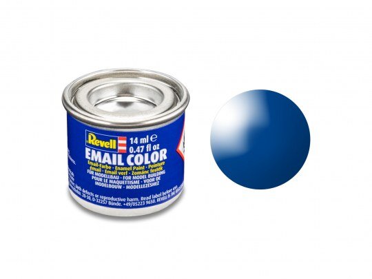 Revell_32152_blau,_glänzend_RAL_5005_14_ml-Dose_Revell_Modellbau-Farbe_auf_Kunstharzbasis, Zinn, Kann