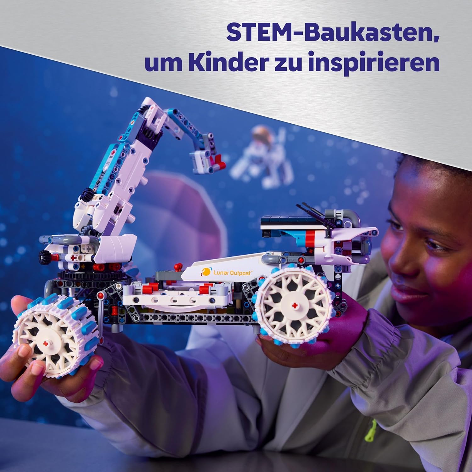 LEGO Technic 42170 Kawasaki Ninja H2R Motorrad in Schwarz und Grün mit realistischen Details