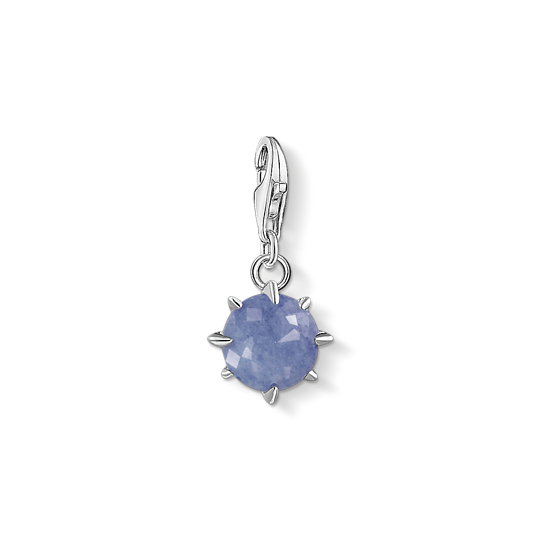 Thomas Sabo Anhänger Charm-Club Geburtsstein Dezember 925 Sterling Silber Dumortierit Zirkonia Blau 1782-624-1 Thomas, Sabo, Anhänger, Charm-Club, Geburtsstein, Dezember, 925, Sterling, Silber, Dumortierit, Zirkonia, Blau, 1782-624-1, Zubehor, Ohrring, Schmuck, Edelstein