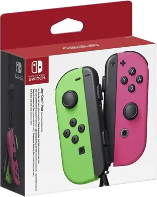 Joy-Con 2er-Set Neon-Grün/Neon-Pink (Switch)
