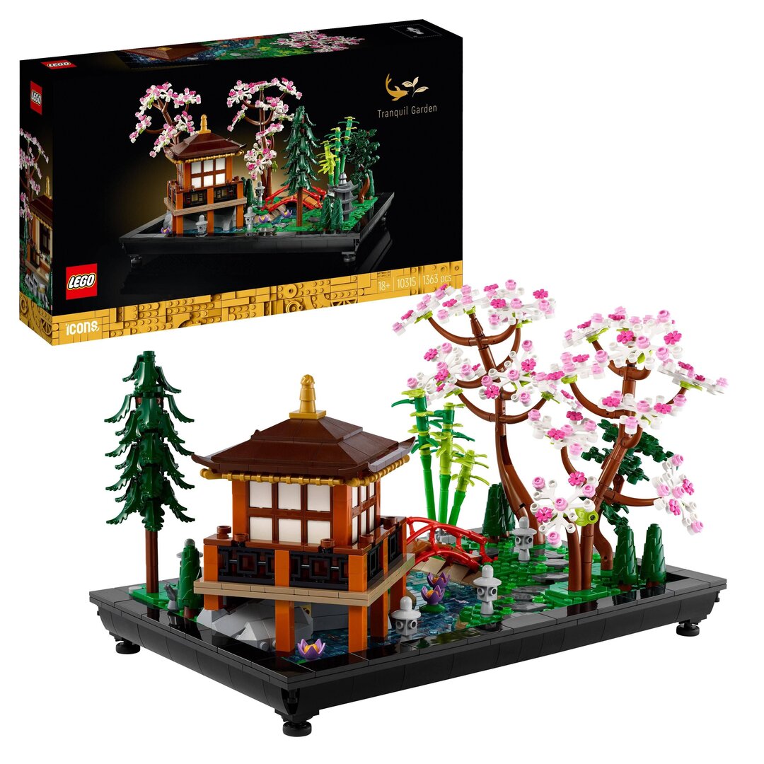 LEGO, 10315, Garten, der, Stille, Blume, Pflanze, Blumen-Arrangement