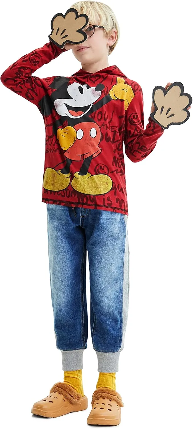 Desigual Jungen T-Shirt - Rot Baumwolle 22WBTK08/3000