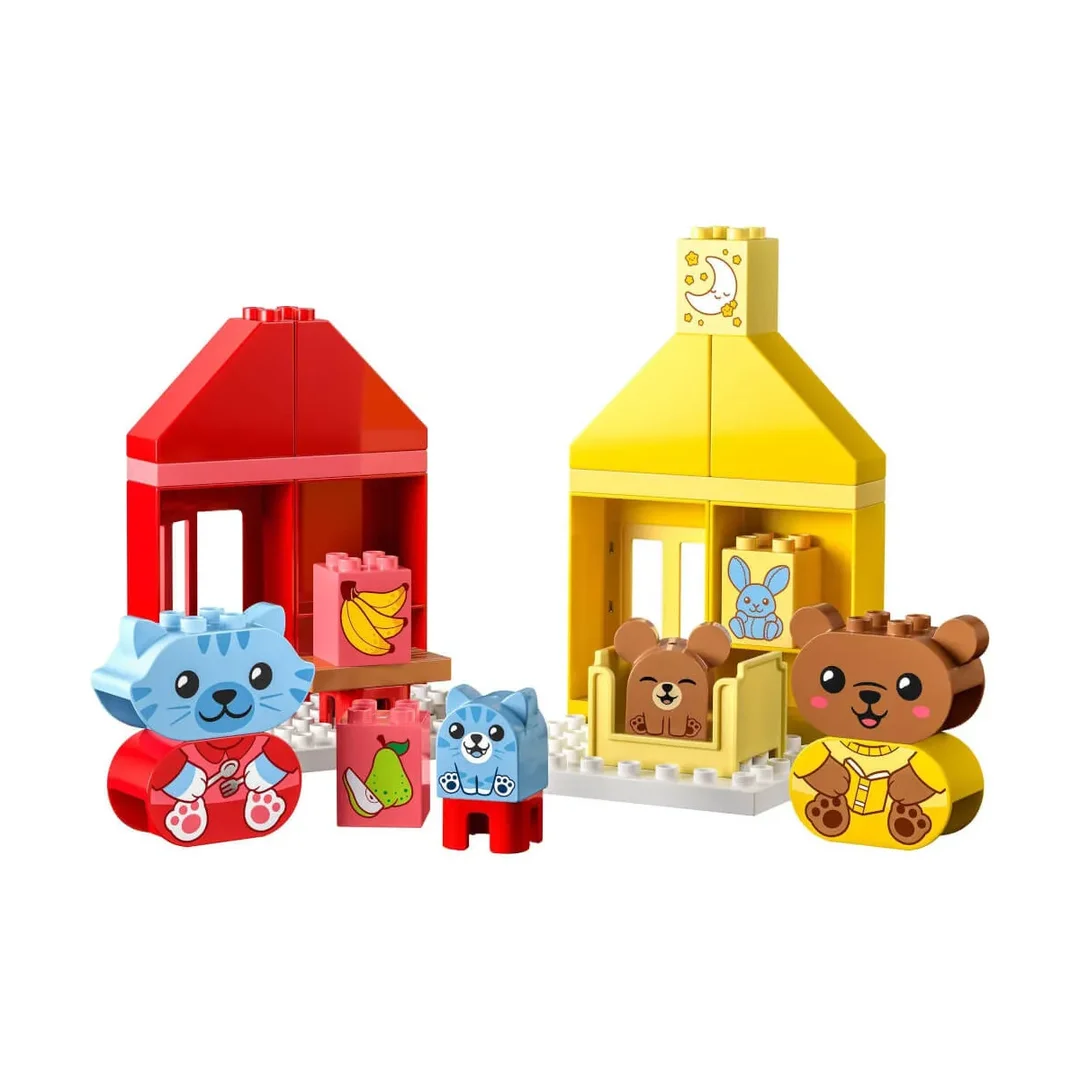 LEGO® DUPLO® Alltagsroutinen: Essen & Schlafenszeit 10414