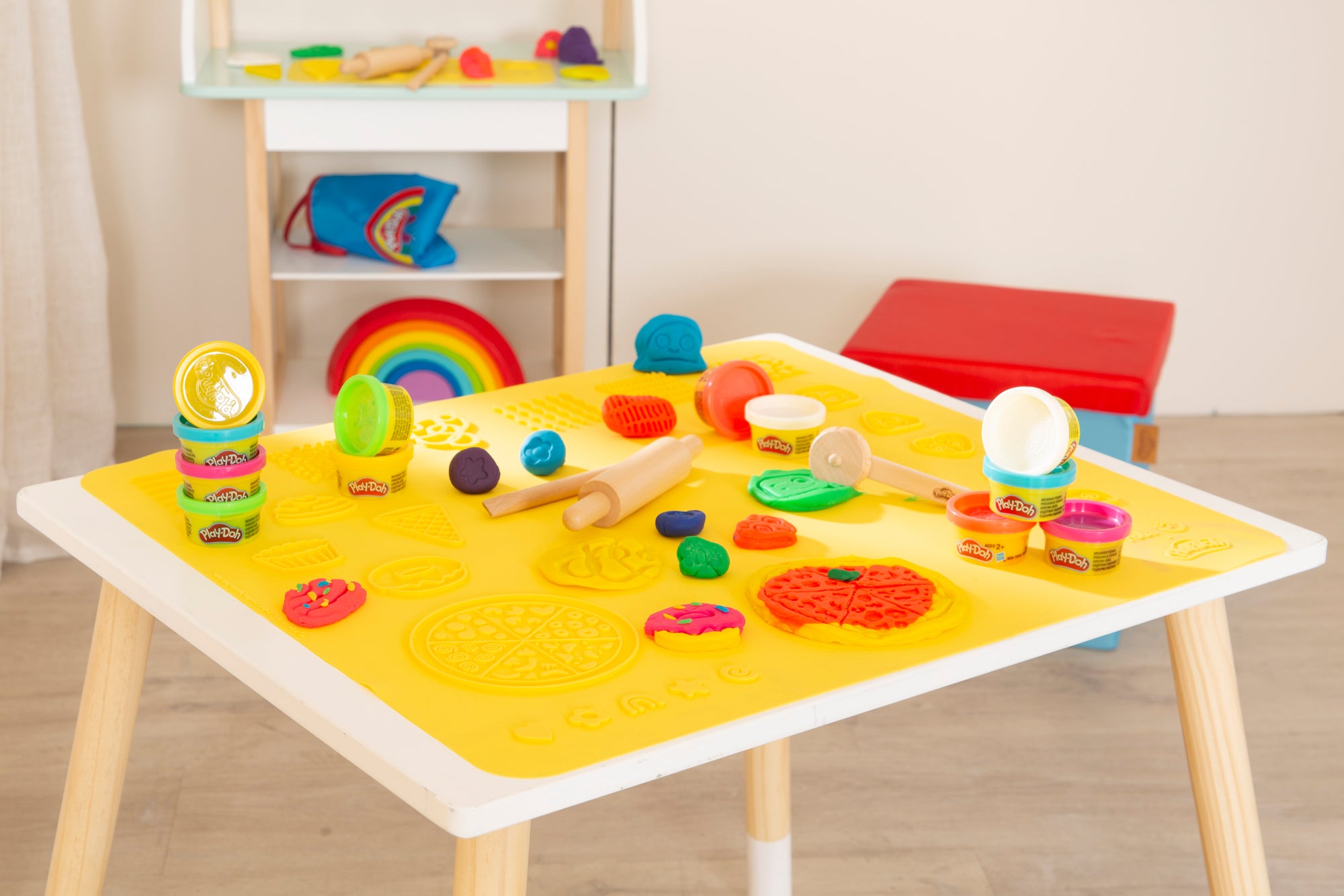 Roba 450015PD1ZU Sitzgruppen-Set roba x Play-Doh weiß – Spielmöbel - Produktbild 15