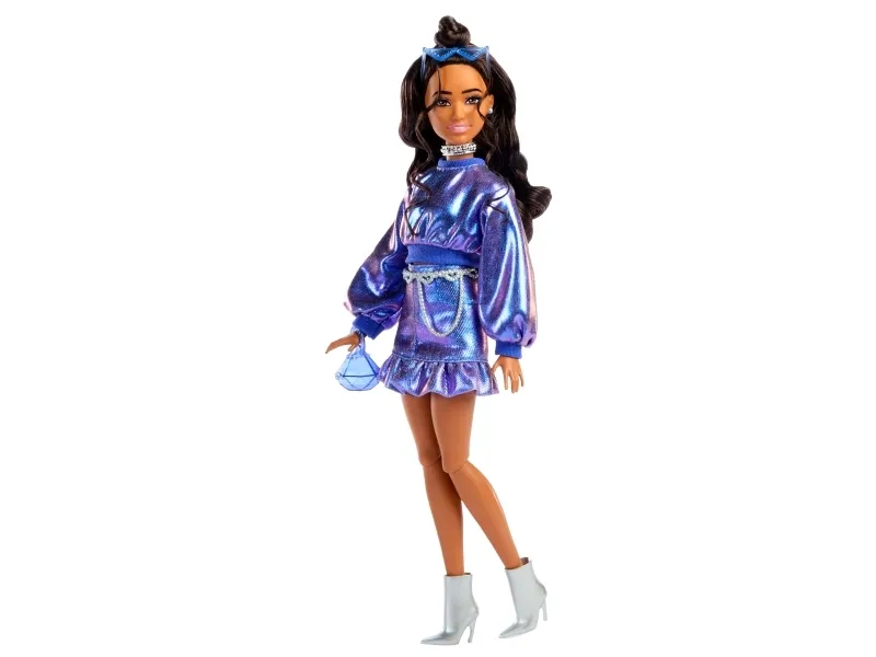 Barbie® Deluxe Style-Modepuppe Blaues Sweat