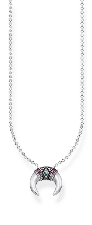 Thomas, Sabo, Kette, Länge, 45, Cm, Silber, Ke1840-964-7-L45V, Zubehor, Schmuck, Halskette, Diamant, Edelstein