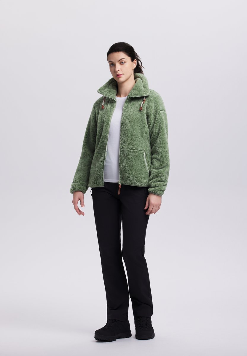 ICEPEAK 954954638I COLONY Fleecejacke Damen Grün Gr. XL