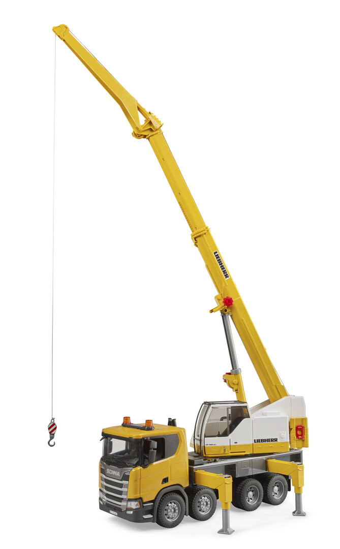 Bruder 03571 Scania Super 560R Liebherr Kran-Lkw Mit Light + Sound Modul Bruder, 03571, Scania, Super, 560R, Liebherr, Kran-Lkw, Mit, Light, +, Sound, Modul, Baugewerbe, Baukran, Maschine, Rad, Bulldozer