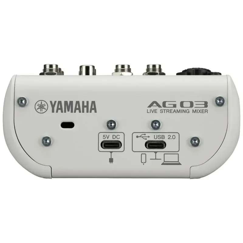 Yamaha AG03MKII Live Streaming Pack, weiß