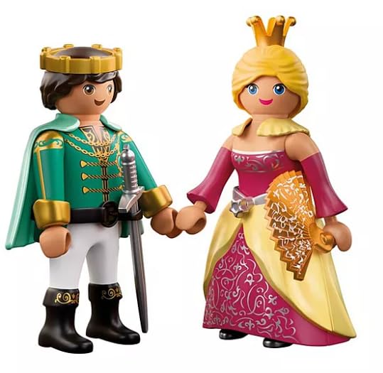 PLAYMOBIL 71886 Duopack Prinz und Prinzessin Märchenhaftes Figuren-Set für königlichen Spielspaß