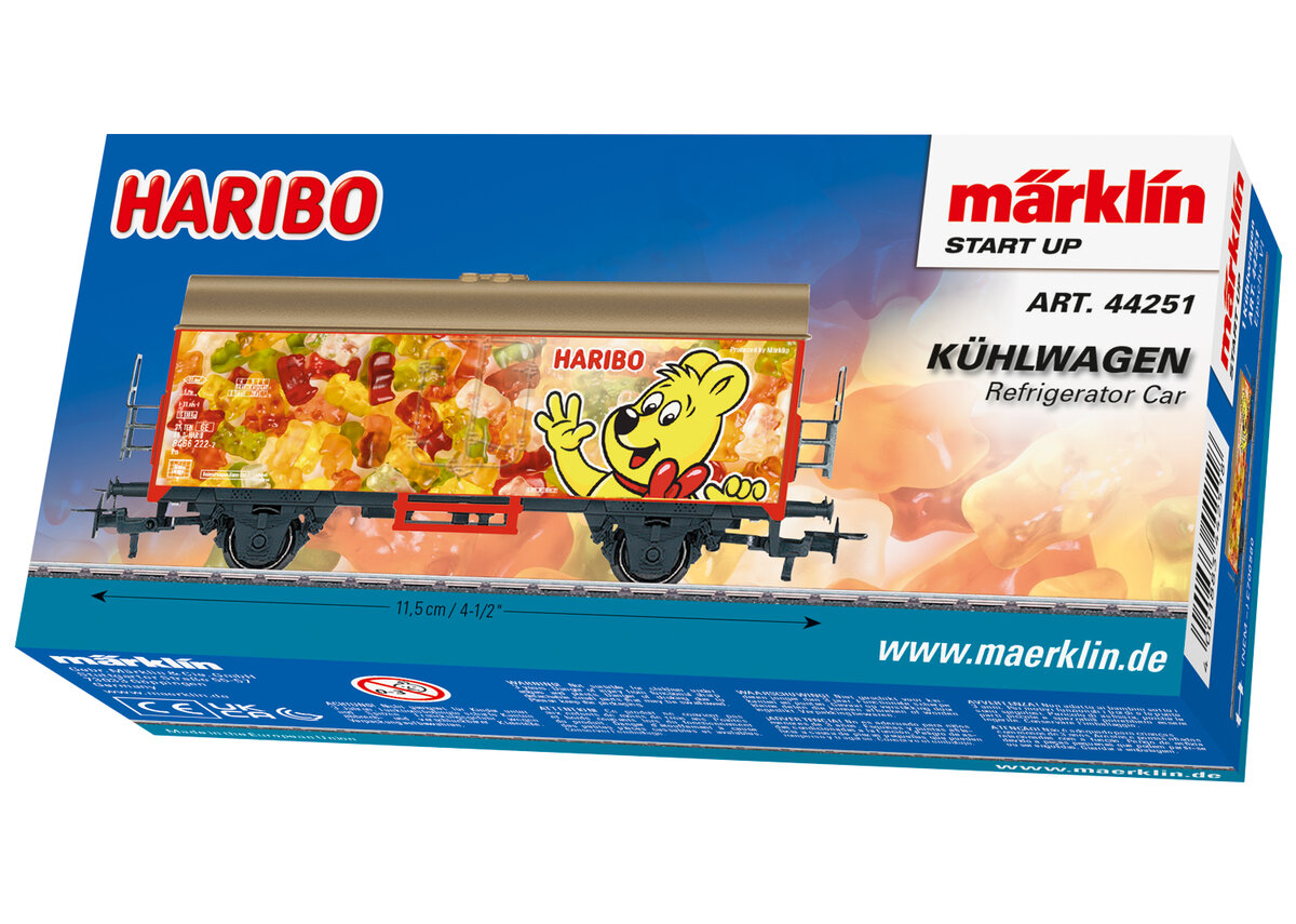MÄRKLIN_44251_Start_up_-_Kühlwagen_\"HARIBO\" MÄRKLIN_44251_Start_up_-_Kühlwagen_\"HARIBO\", Eisenbahn, Transport