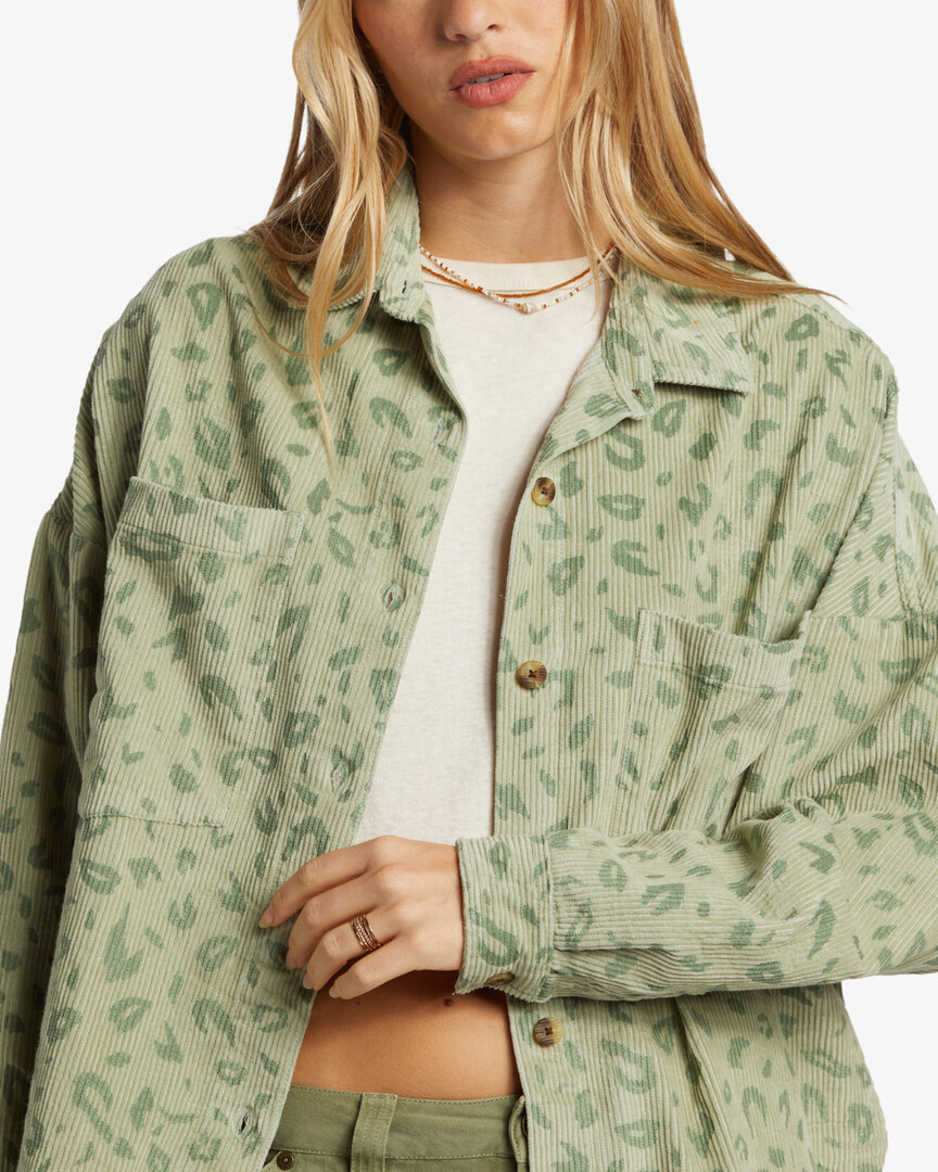 Billabong On You - Langärmeliges Hemd für Frauen ABJWT00511-GEZ0, Bekleidung, Mantel, Jacke