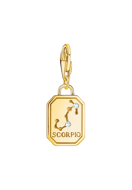 Thomas Sabo Anhänger Zodiac Skorpion Charm-Club Vergoldet Gelbgold 2160-414-39 Thomas Sabo Anhänger Zodiac Skorpion Charm-Club Vergoldet Gelbgold 2160-414-39