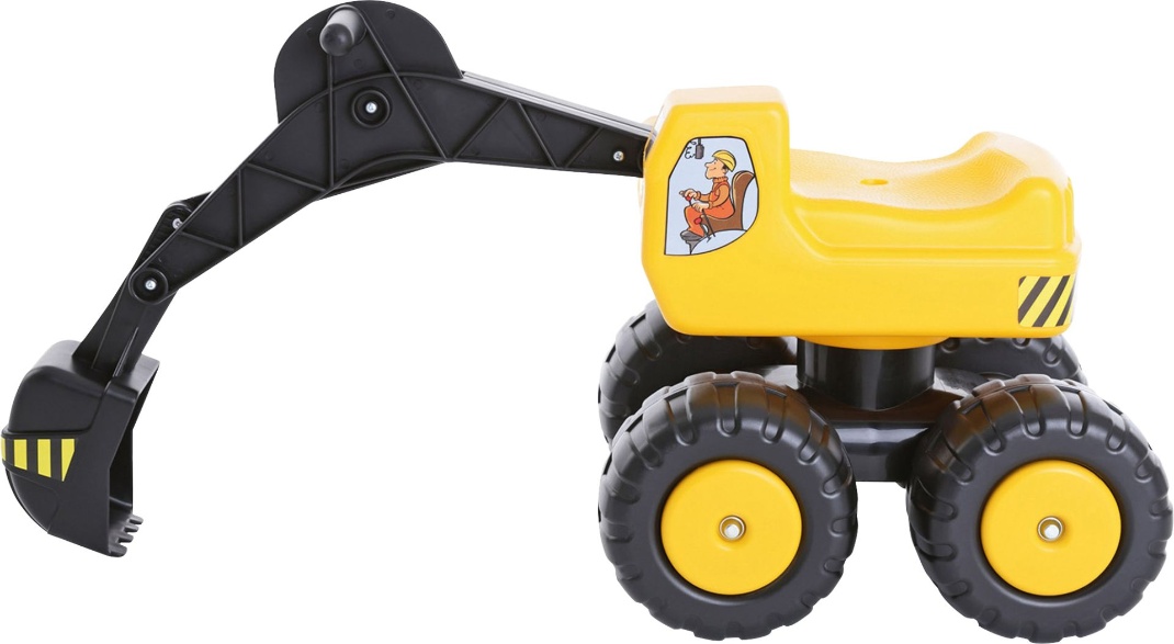 Sitzbagger Mobby Dig 100 kg Maschine, Rad, Person, Bulldozer, Maschine, Rad, Rasenmäher, Pflanze, Werkzeug