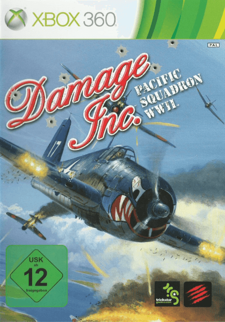 Damage_Inc.:_Pacific_Squadron_WWII_(728658033064), Buch, Veröffentlichung, Flugzeug, Transport, Fahrzeug