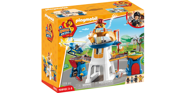 PLAYMOBIL, 70910, DUCK, ON, CALL, Das, Hauptquartier