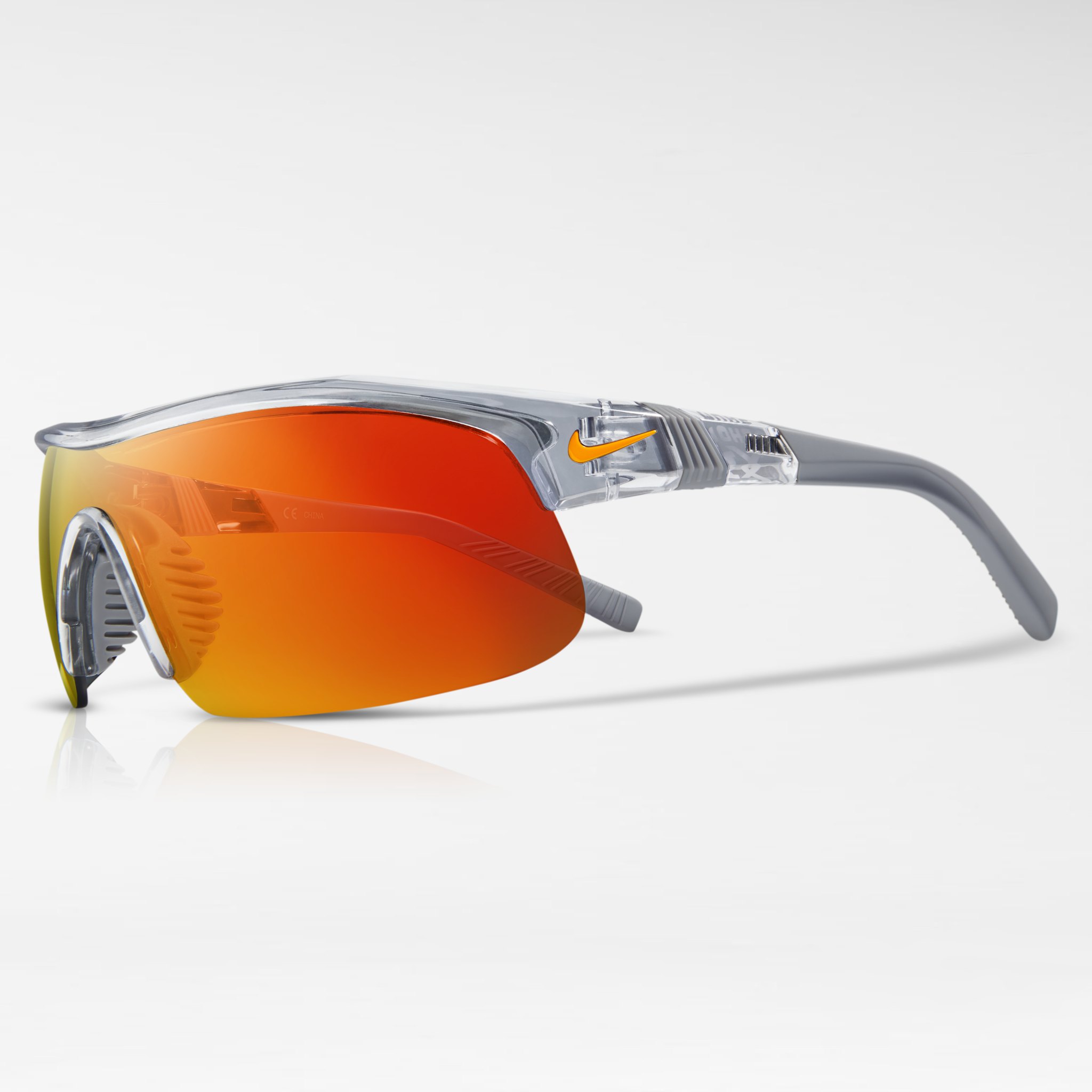 Nike 4004881/GO Sonnenbrille Show X1 - Grau / Orange - Bild 2