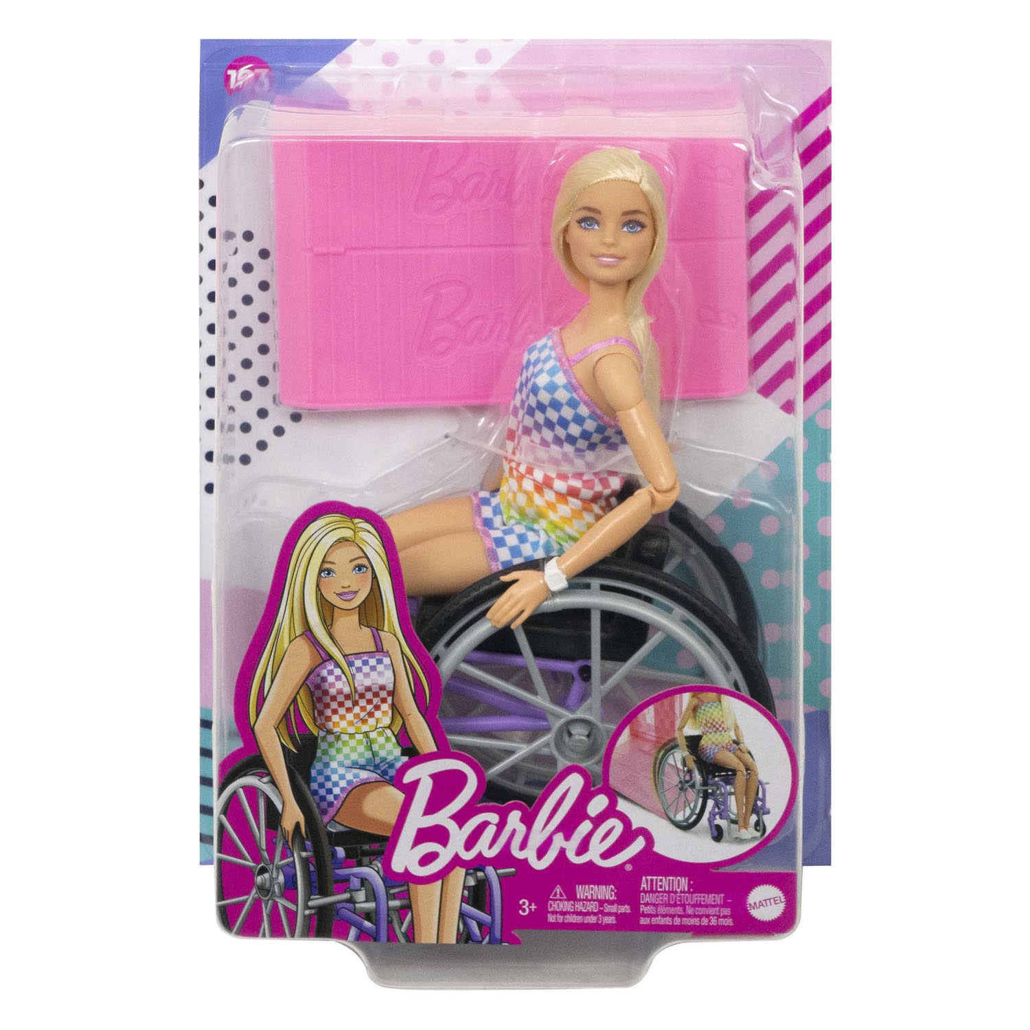 Barbie® mit Rollstuhl Figur, Puppe, Spielzeug, Barbie, Person