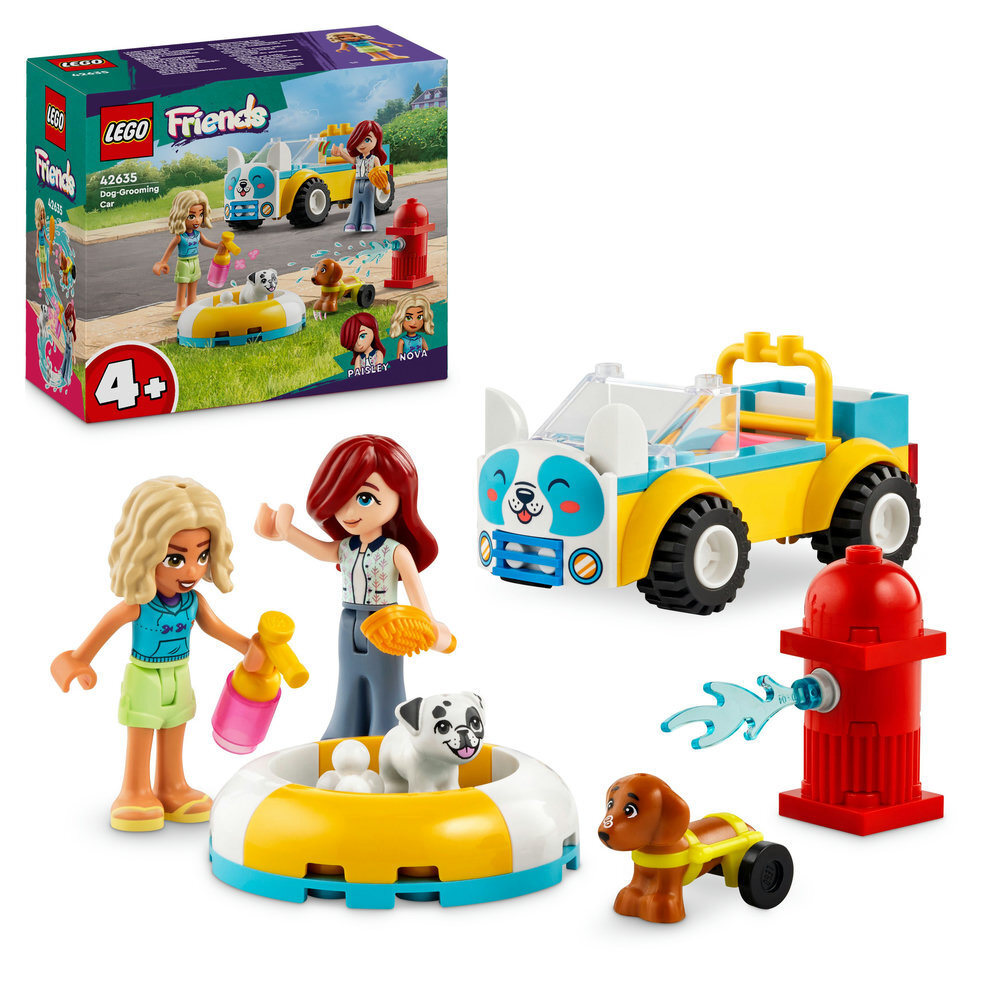 LEGO® Friends Mobiler Hundesalon 42635 Spielzeug, Puppe, Person, Gesicht, Rad