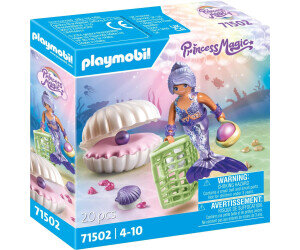 PLAYMOBIL_71502_Meerjungfrau_Mit_Perlmuschel, Geburtstagstorte, Torte, Sahne, Nachtisch, Essen