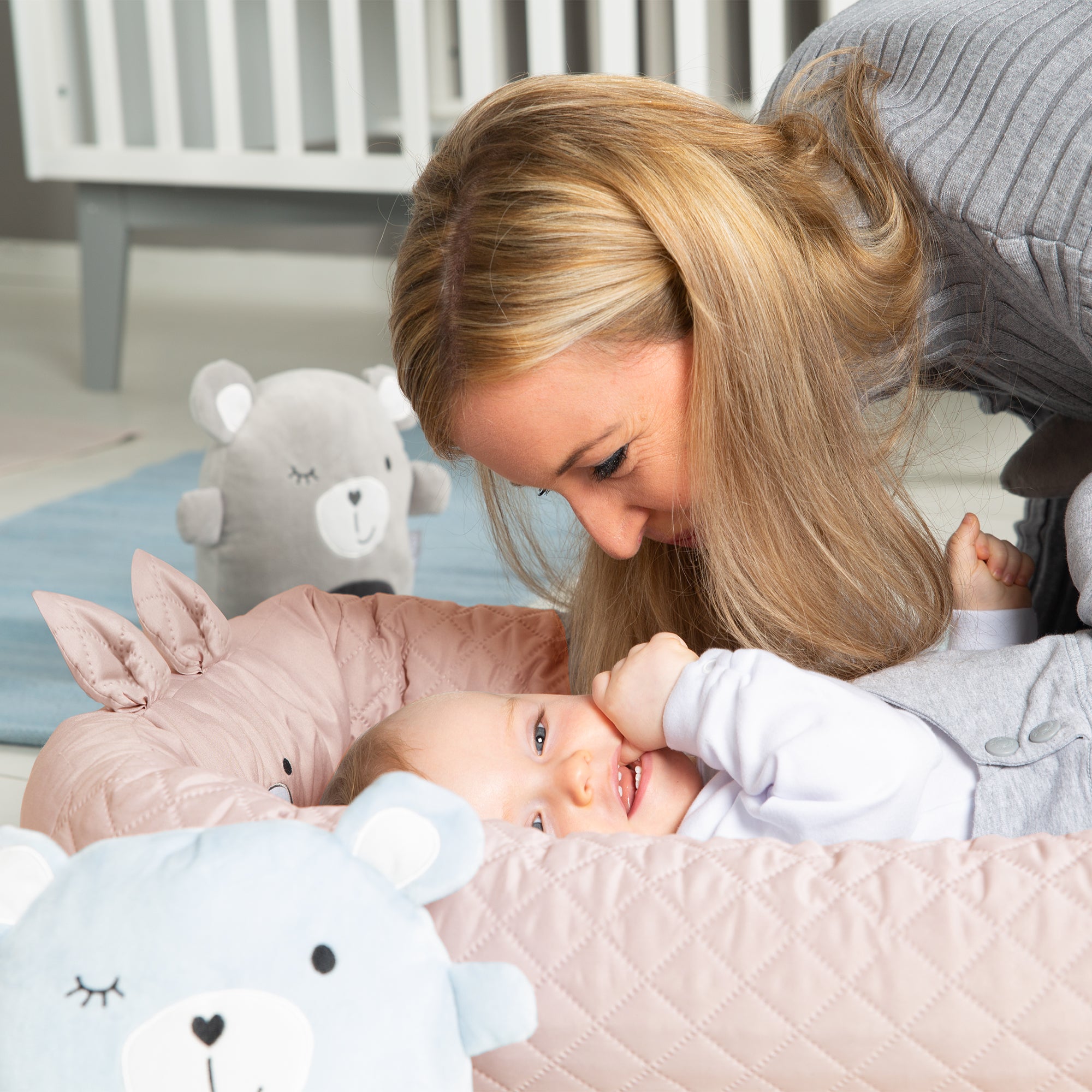 Roba 307100V229 Babylounge roba Style rosa – Babynester - Produktbild 3