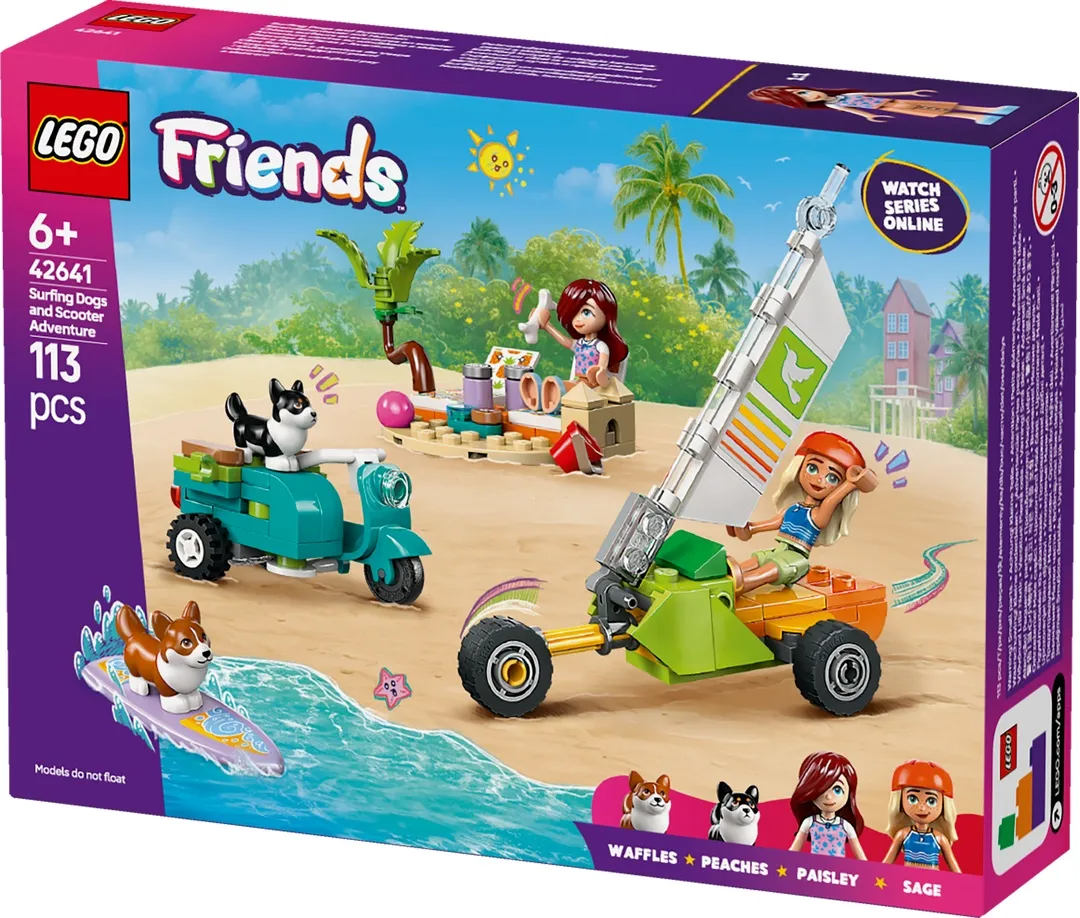 LEGO® Friends 42641 Strandabenteuer mit Hunden