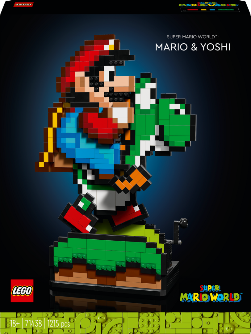 LEGO® Super Mario™ Super Mario World™: Mario & Yoshi 71438 Spielzeug