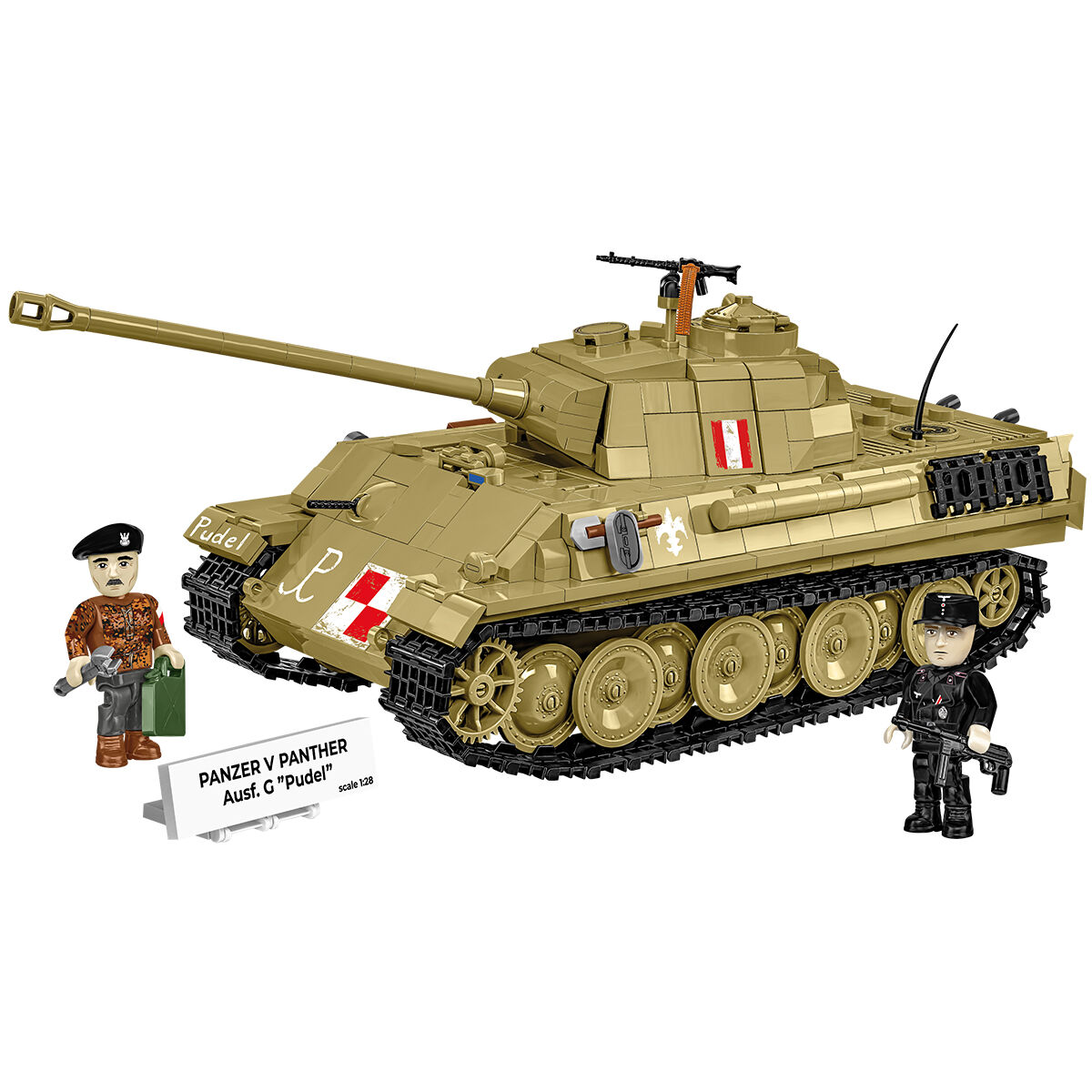 COBI 2655 - PANZER V Panther AUSF. G PUDEL, 1:28 - Bild 5
