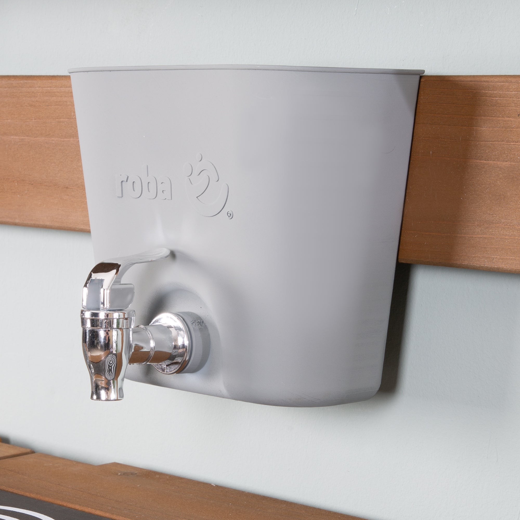 Roba 457001TEZU Spiel- Matschküche zum Hängen teakholz farben – Outdoor FSC - Produktbild 6