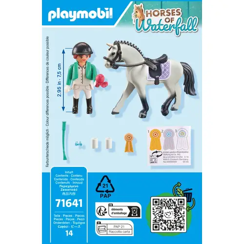 PLAYMOBIL 71641 Turnierreiterin