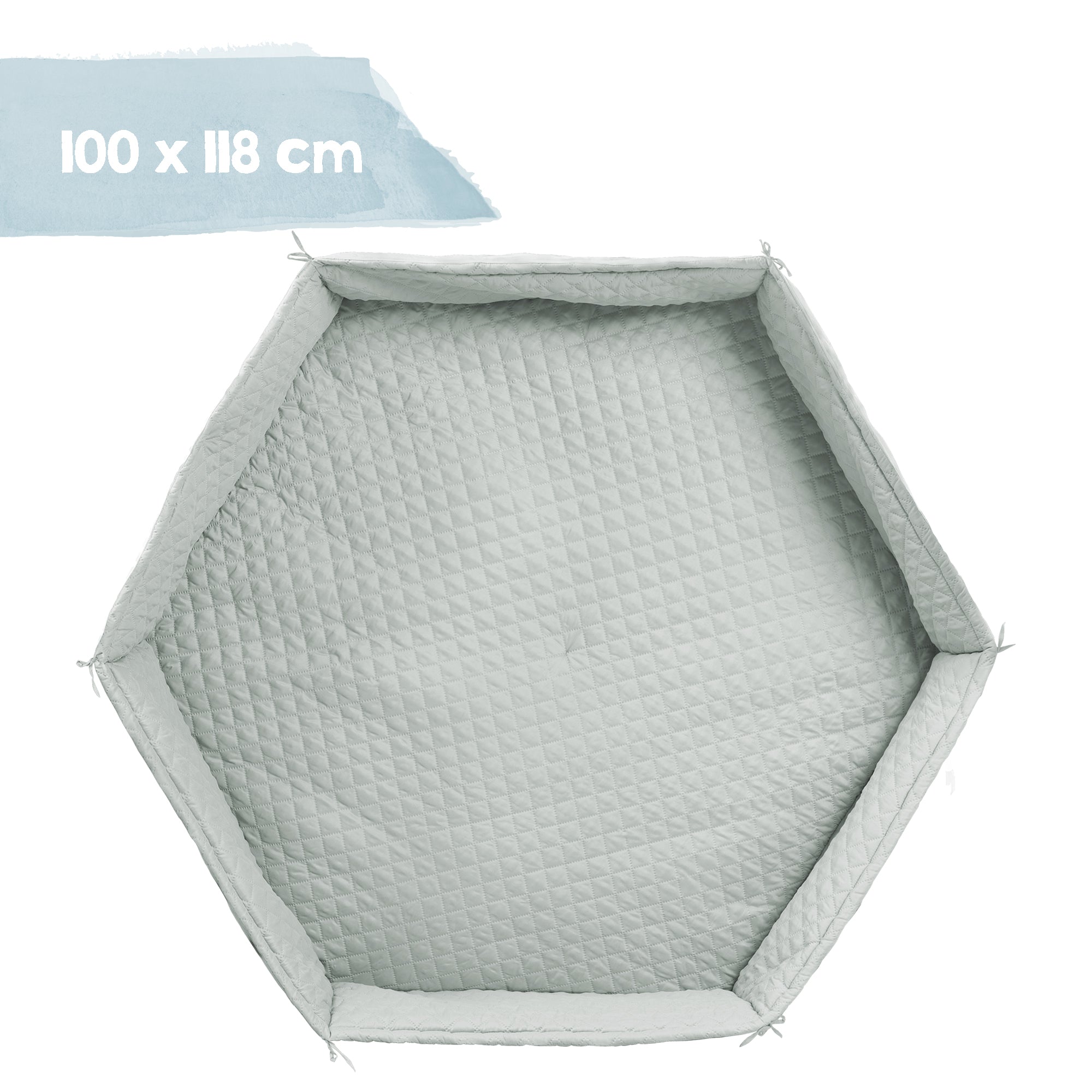 Roba 377078V241 Laufgittereinlage 6-eckig grün frosty green – Laufgittereinlagen - Produktbild 4