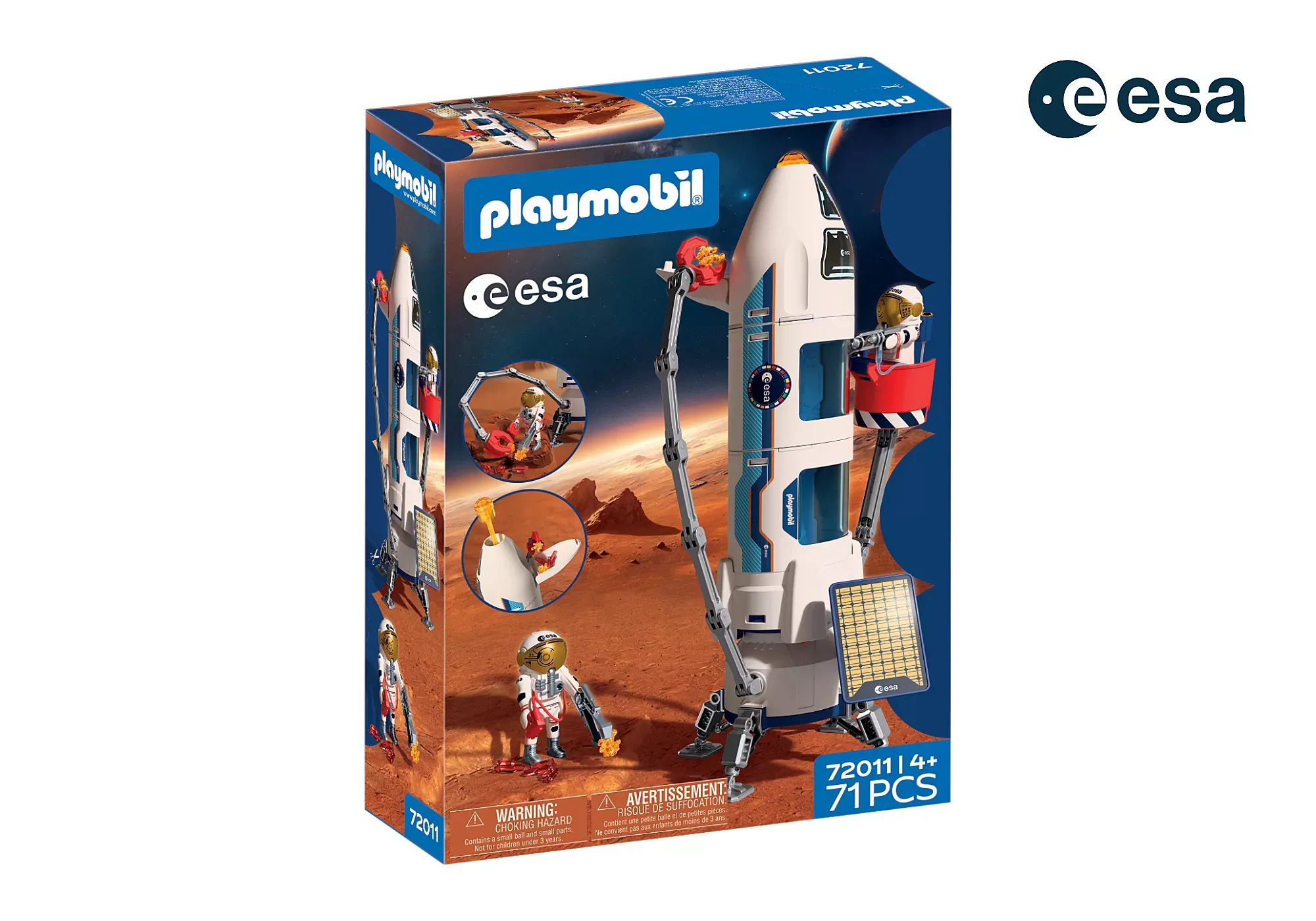 PLAYMOBIL® 72011 ESA: Mars-Forschungsrakete