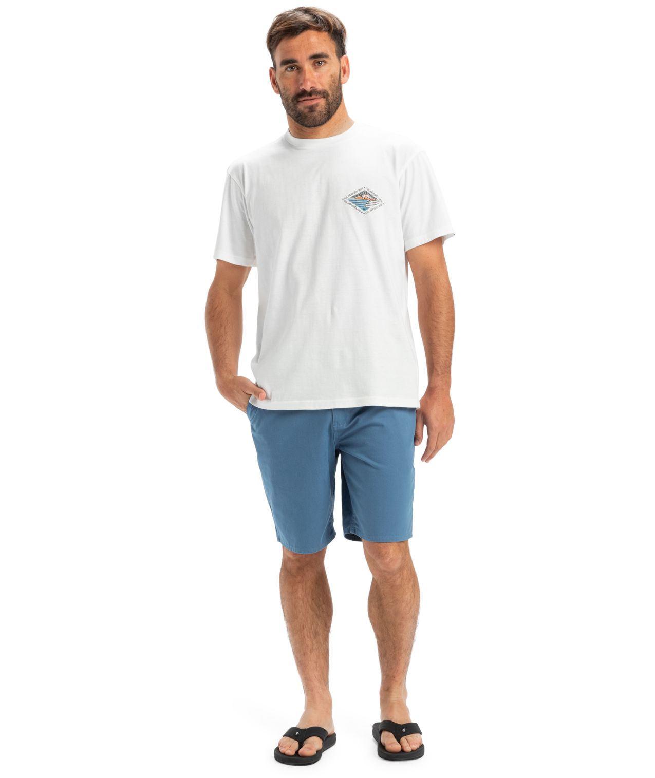 Quiksilver Everyday 20" – Chino-Shorts für Männer. Blau GR. 36