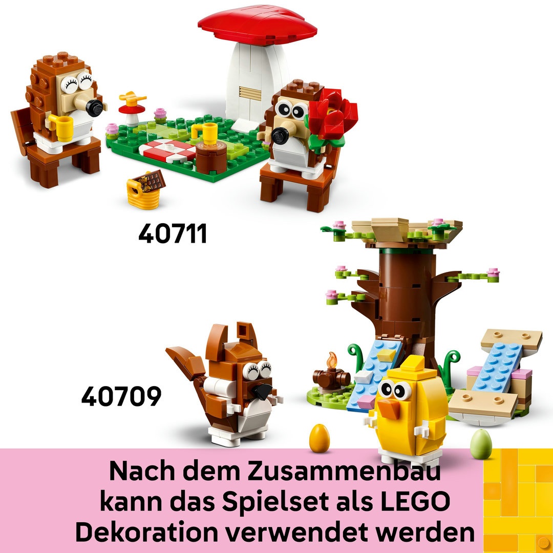 LEGO® Icons 40711 Igel und ihr Picknick-Date