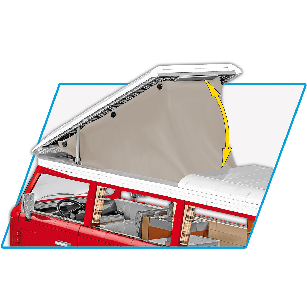 COBI 24361 - Volkswagen T2A CAMPER VAN Executive - Bild 14