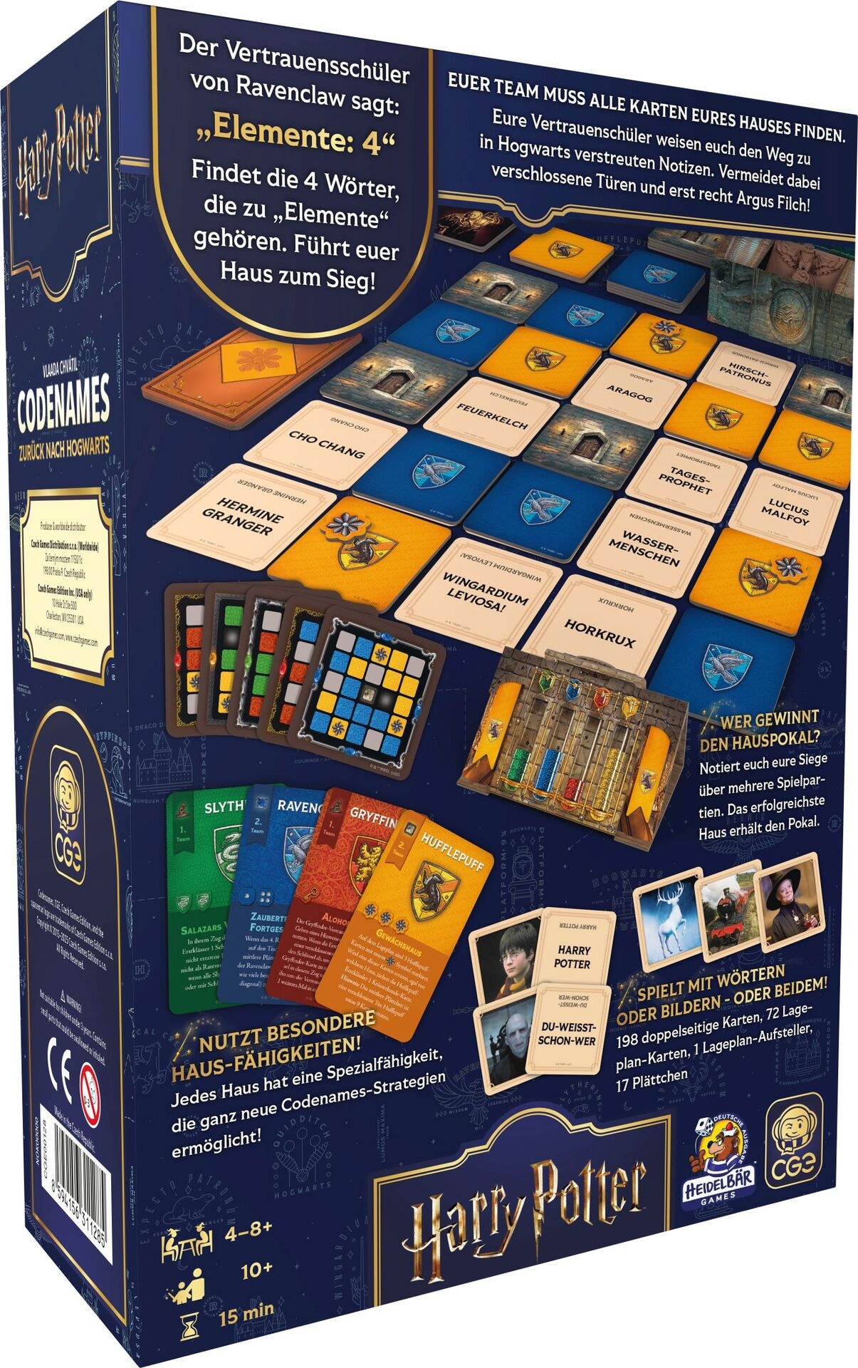 Codenames Back to Hogwarts