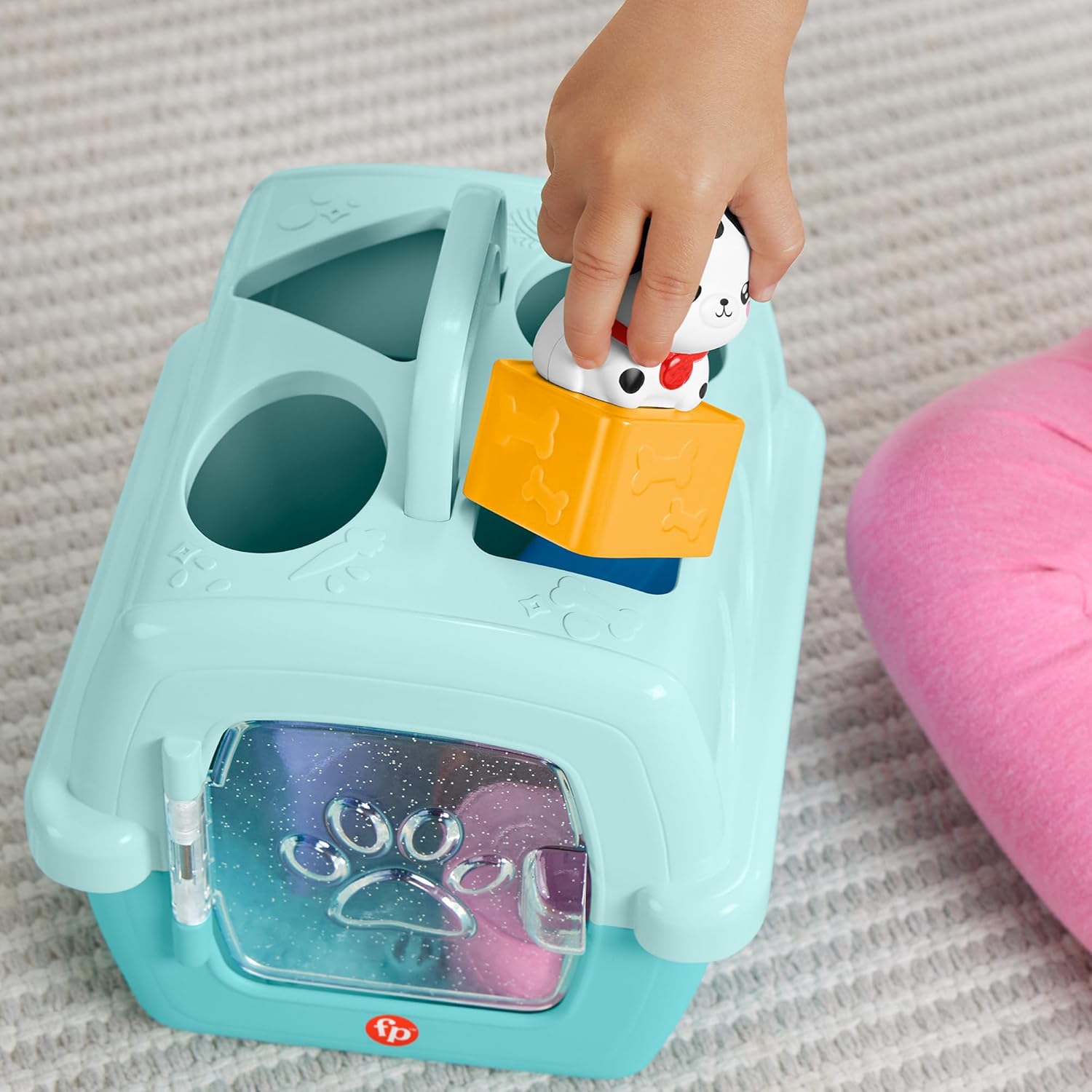 Fisher-Price Meine Tierfreunde Bausteine – Formsortier-Spielzeug (HTW93)