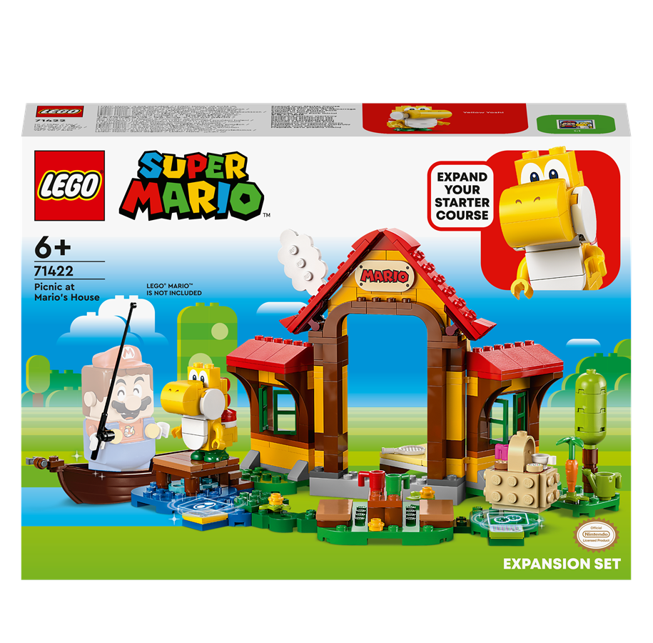 LEGO, 71422, Picknick, bei, Mario, –, Erweiterungsset, Super, Mario™, Spielbereich