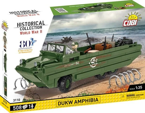 Cobi, 3110, DUKW, amphibia, D-day Cobi 3110 DUKW amphibia D-day