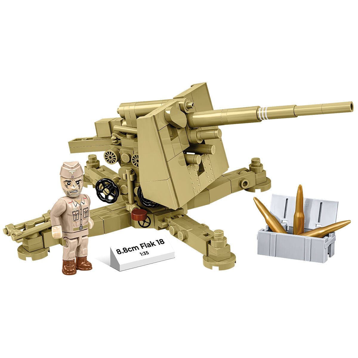 COBI 3141 - 8.8 CM FLAK 18 - Bild 5