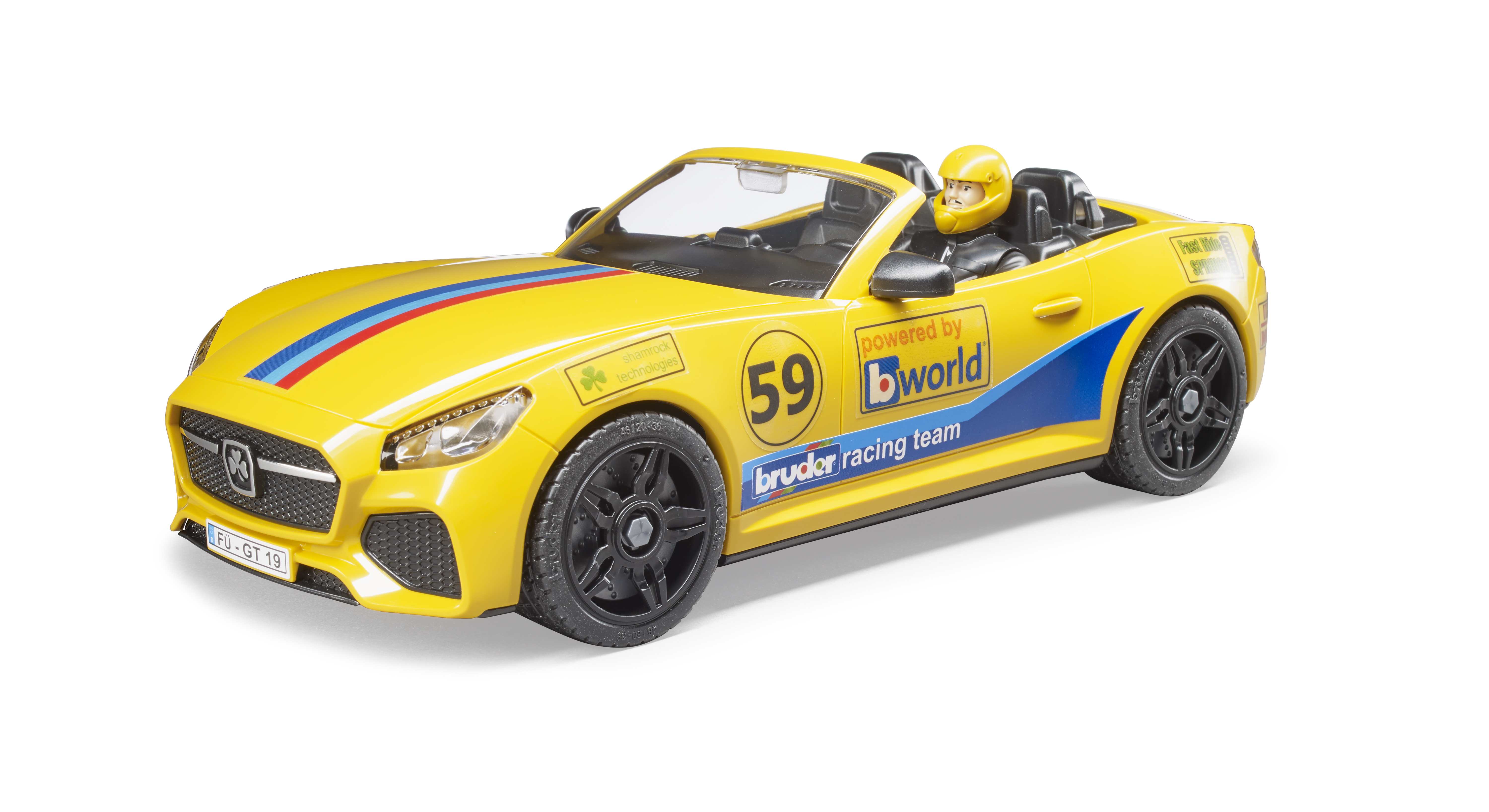 BRUDER 02504 - RAM 2500 Power Wagon und Roadster Bruder Racing Team - Bild 5