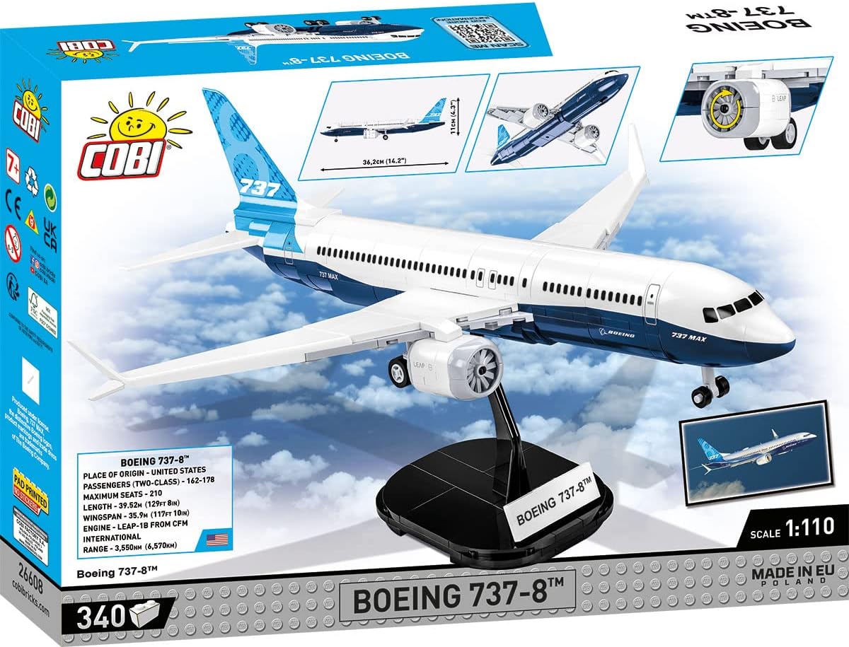 Cobi, 26608, Boeing, 737-8