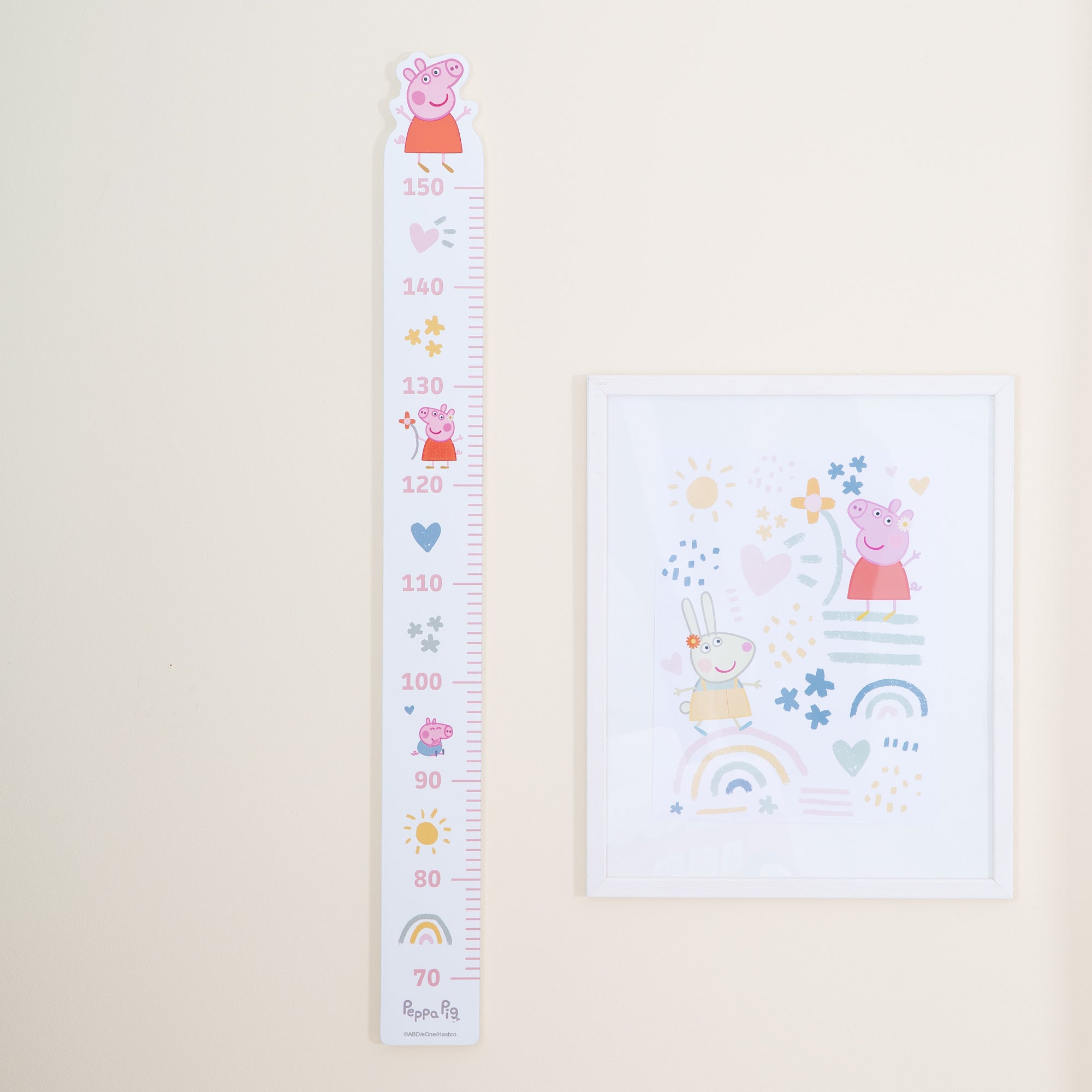 Roba 450100PP1 Messlatte Peppa Pig weiß – Spielmöbel - Produktbild 2